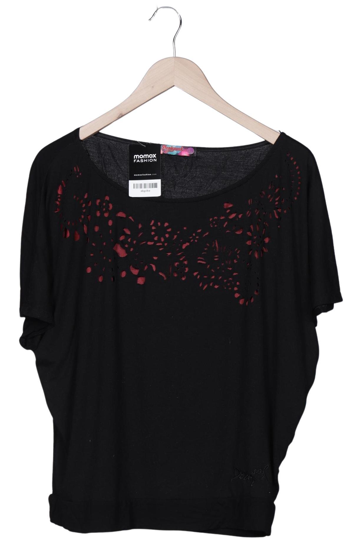 

Desigual Damen T-Shirt, schwarz, Gr. 42