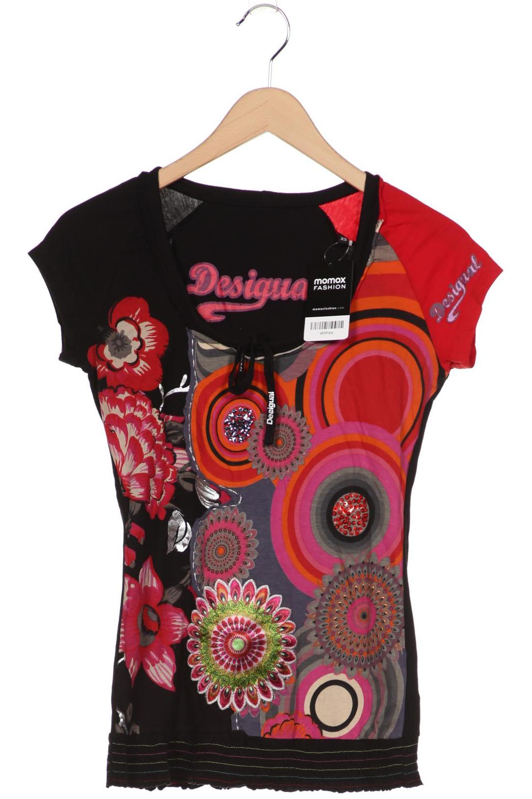 

Desigual Damen T-Shirt, schwarz