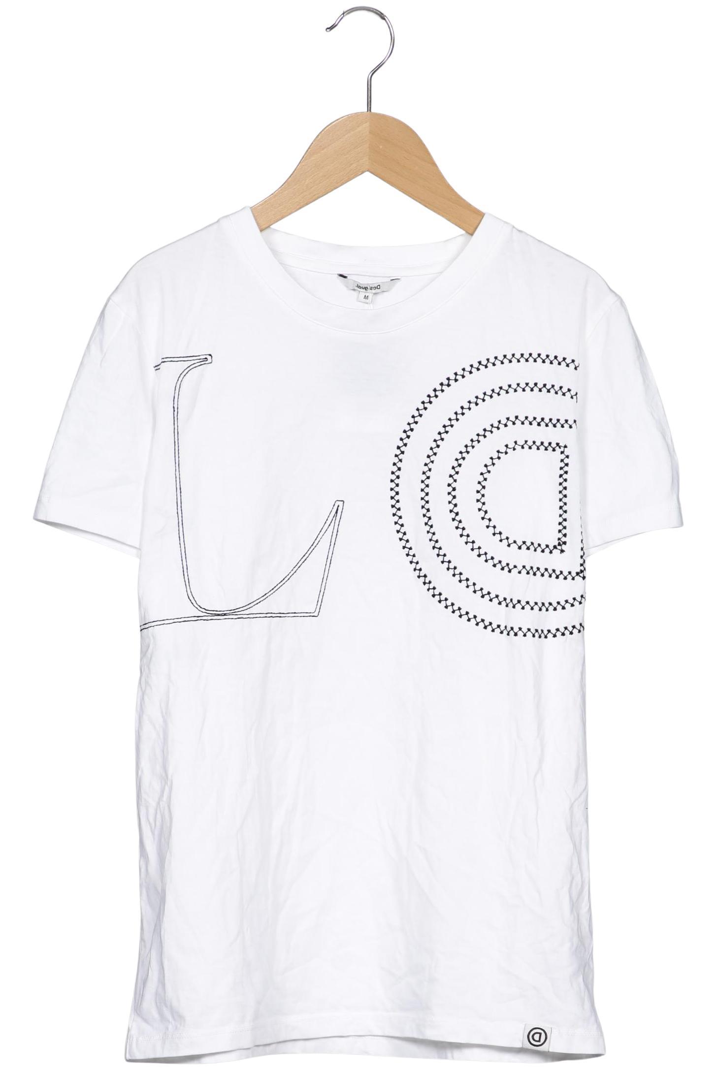 

Desigual Damen T-Shirt, weiß, Gr. 38