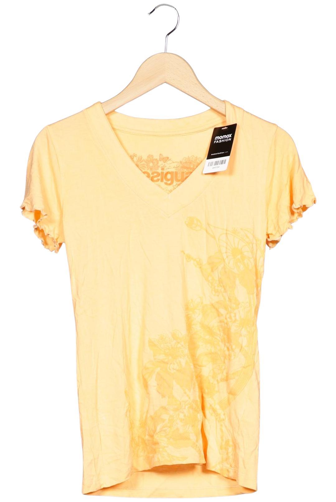 

Desigual Damen T-Shirt, gelb, Gr. 36