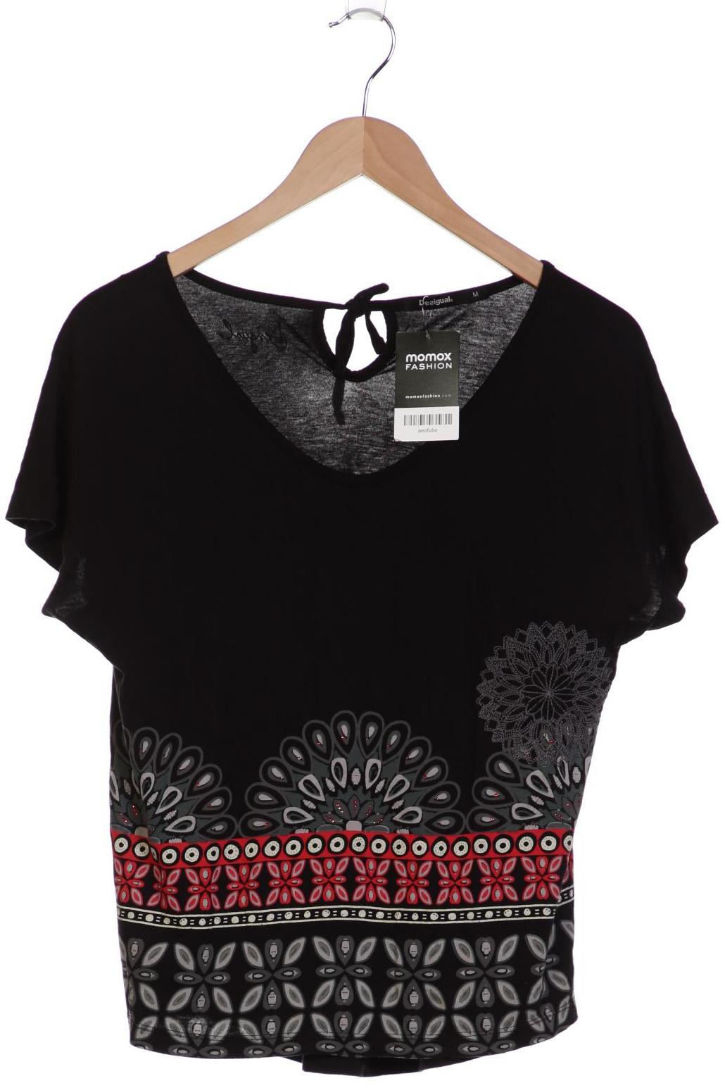 

Desigual Damen T-Shirt, schwarz, Gr. 38