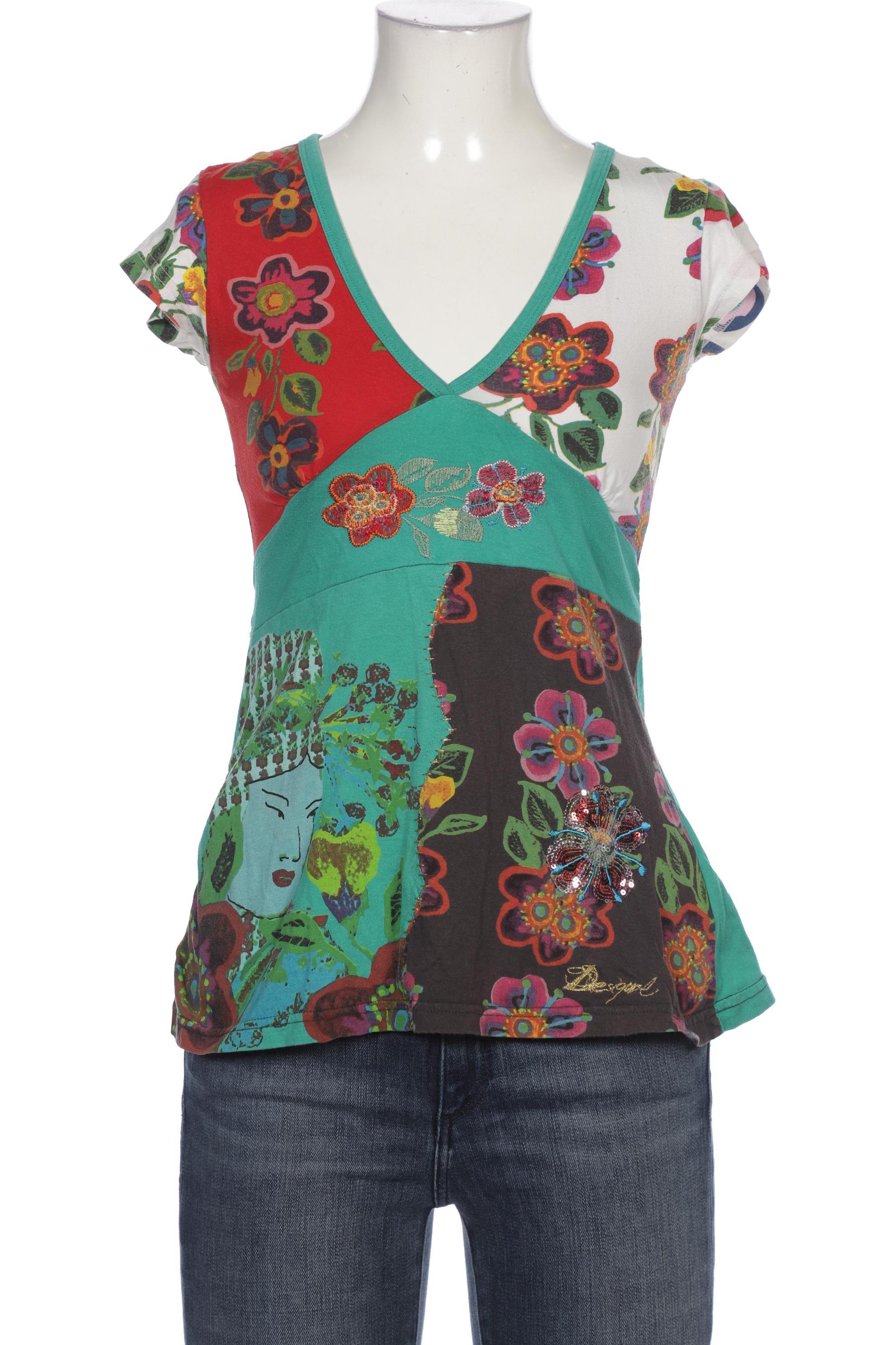 

Desigual Damen T-Shirt, mehrfarbig