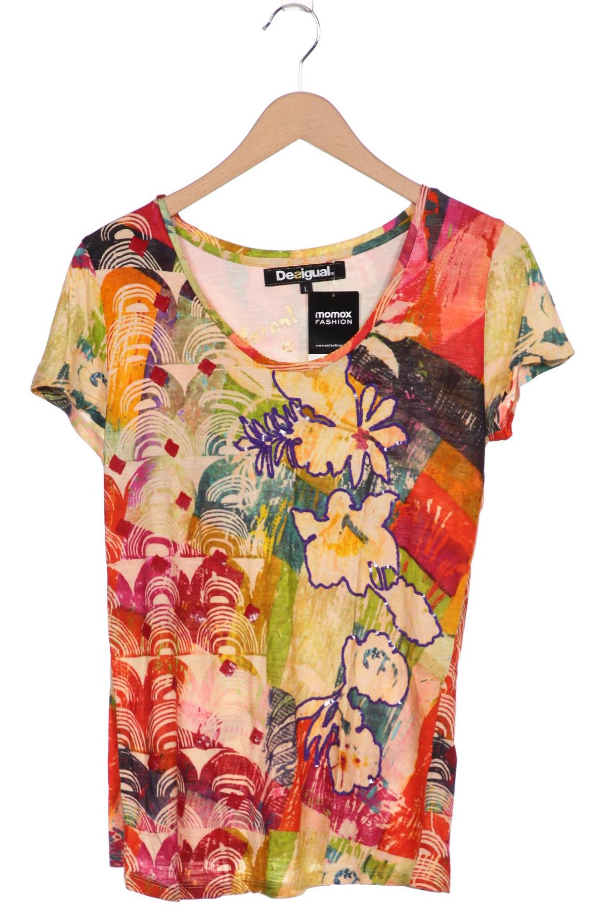 

Desigual Damen T-Shirt, mehrfarbig