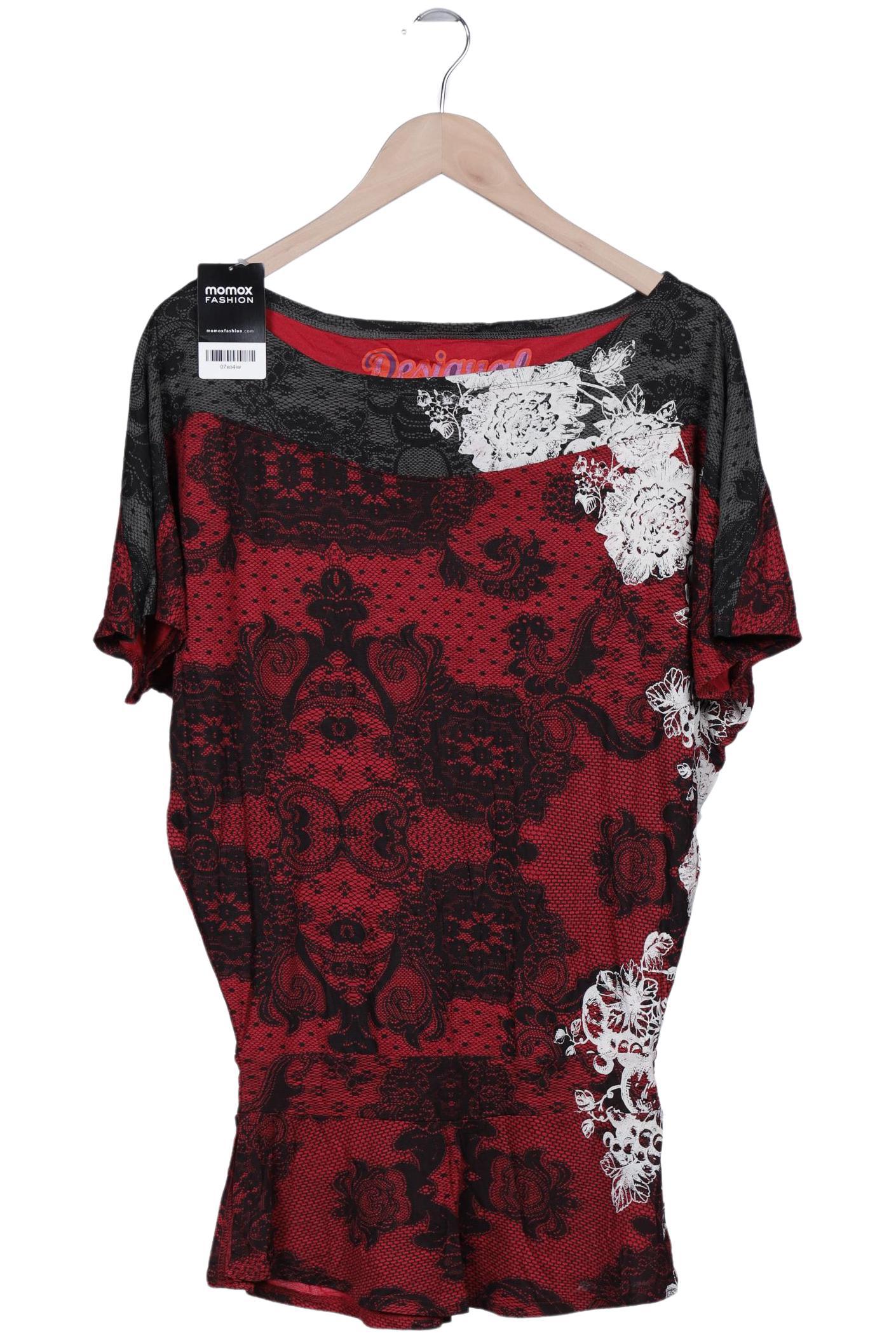 

Desigual Damen T-Shirt, rot, Gr. 36