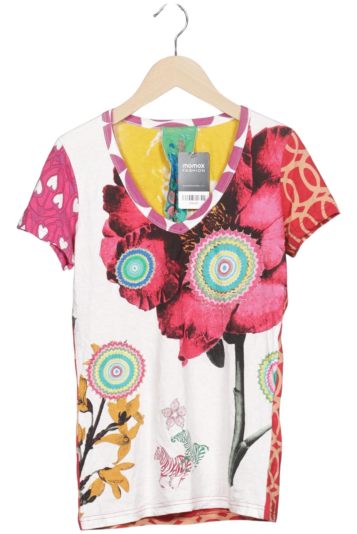 

Desigual Damen T-Shirt, mehrfarbig, Gr. 42