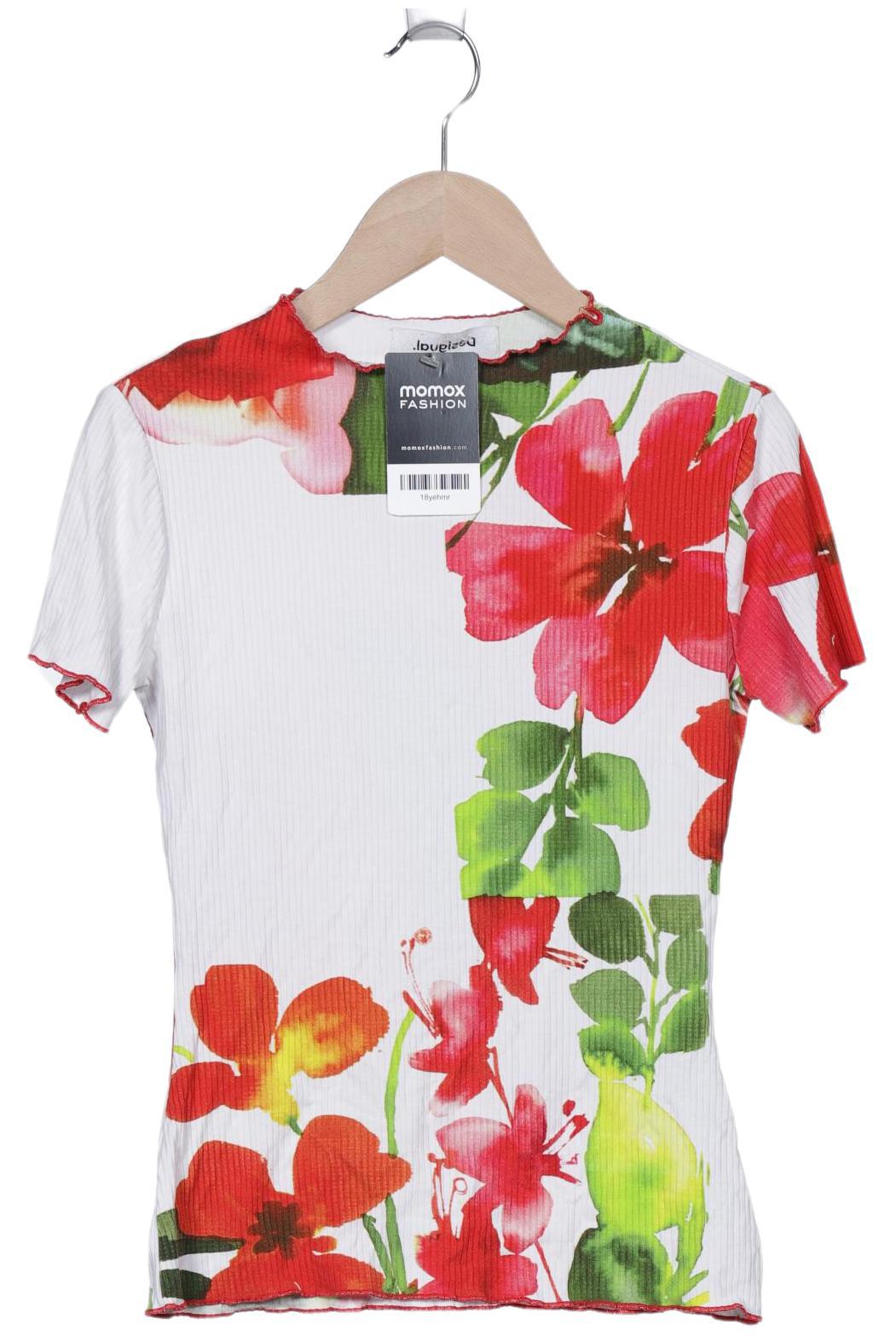 

Desigual Damen T-Shirt, mehrfarbig, Gr. 34