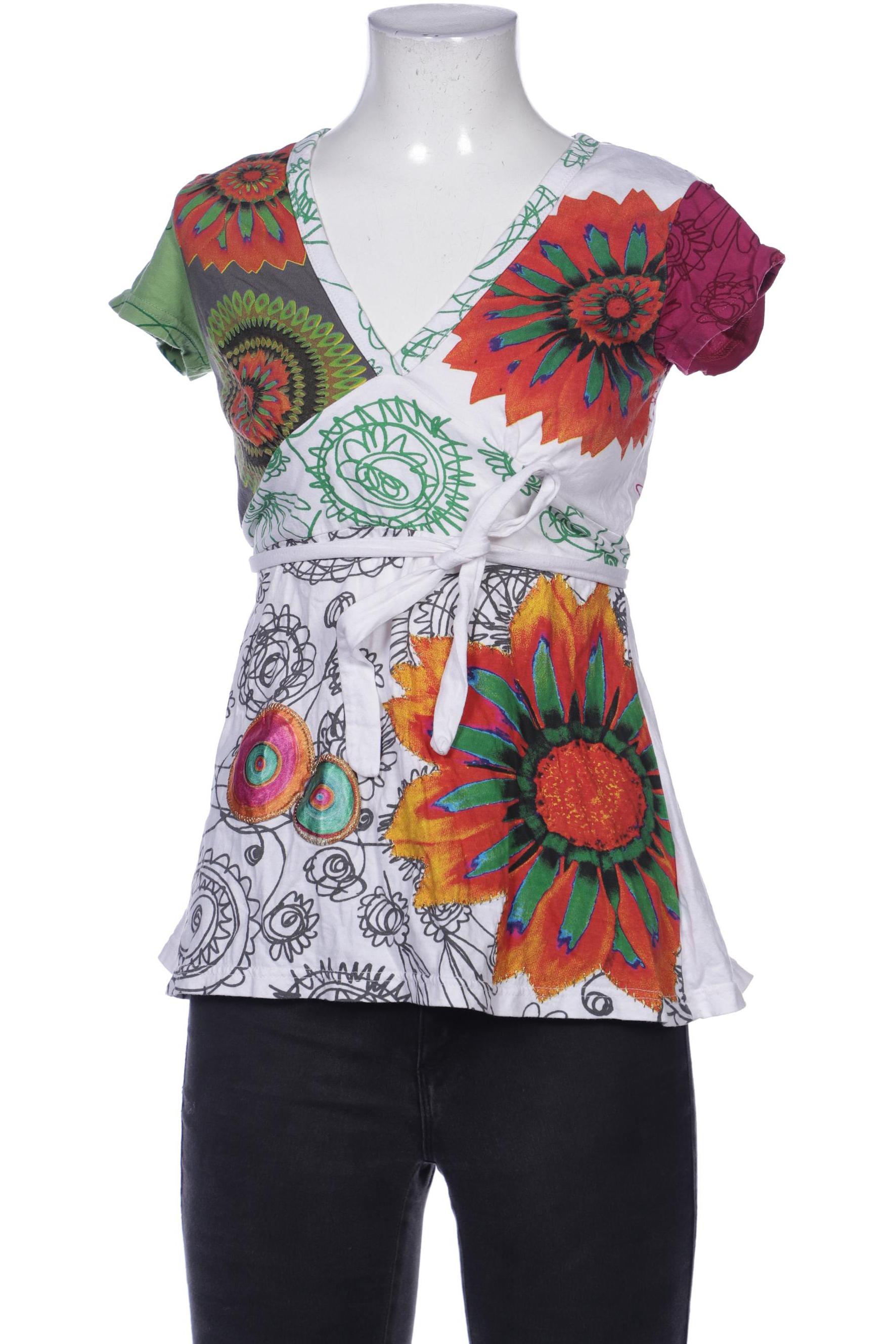 

Desigual Damen T-Shirt, mehrfarbig, Gr. 42