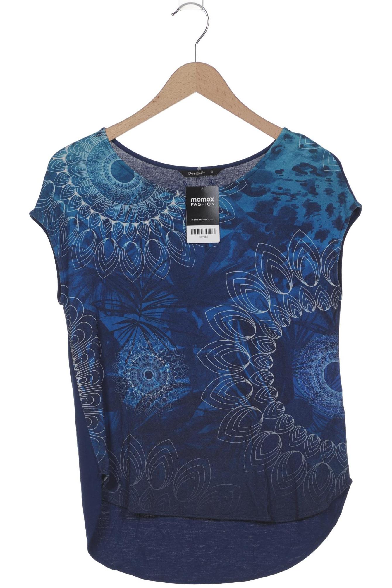

Desigual Damen T-Shirt, marineblau, Gr. 36
