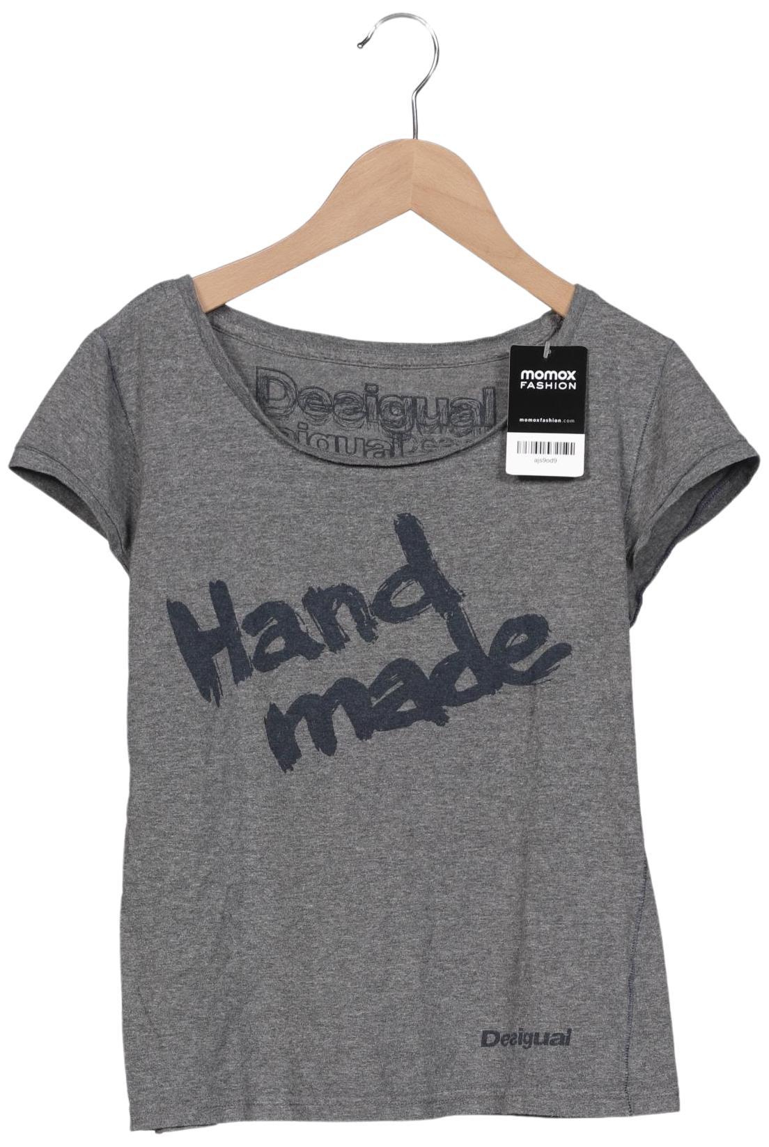 

Desigual Damen T-Shirt, grau, Gr. 38