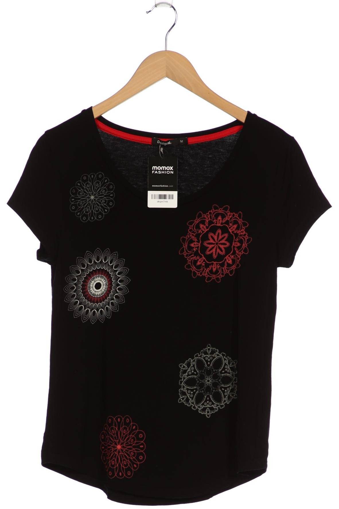 

Desigual Damen T-Shirt, schwarz, Gr. 38