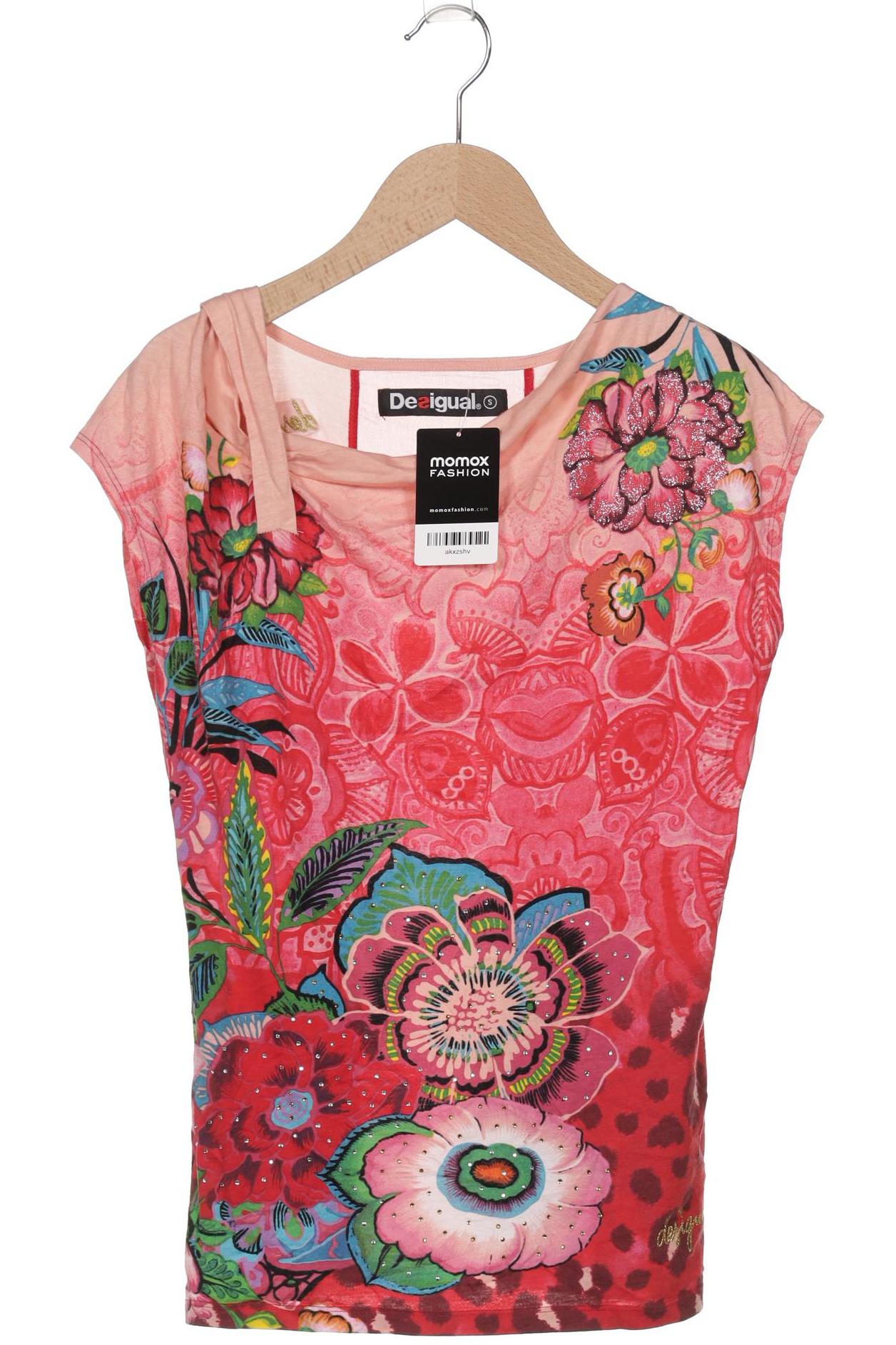 

Desigual Damen T-Shirt, pink, Gr. 36