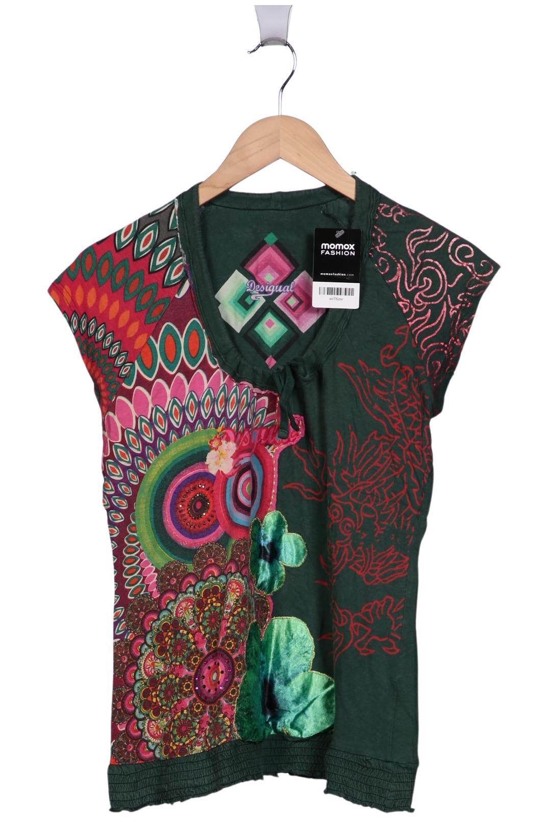 

Desigual Damen T-Shirt, türkis, Gr. 44