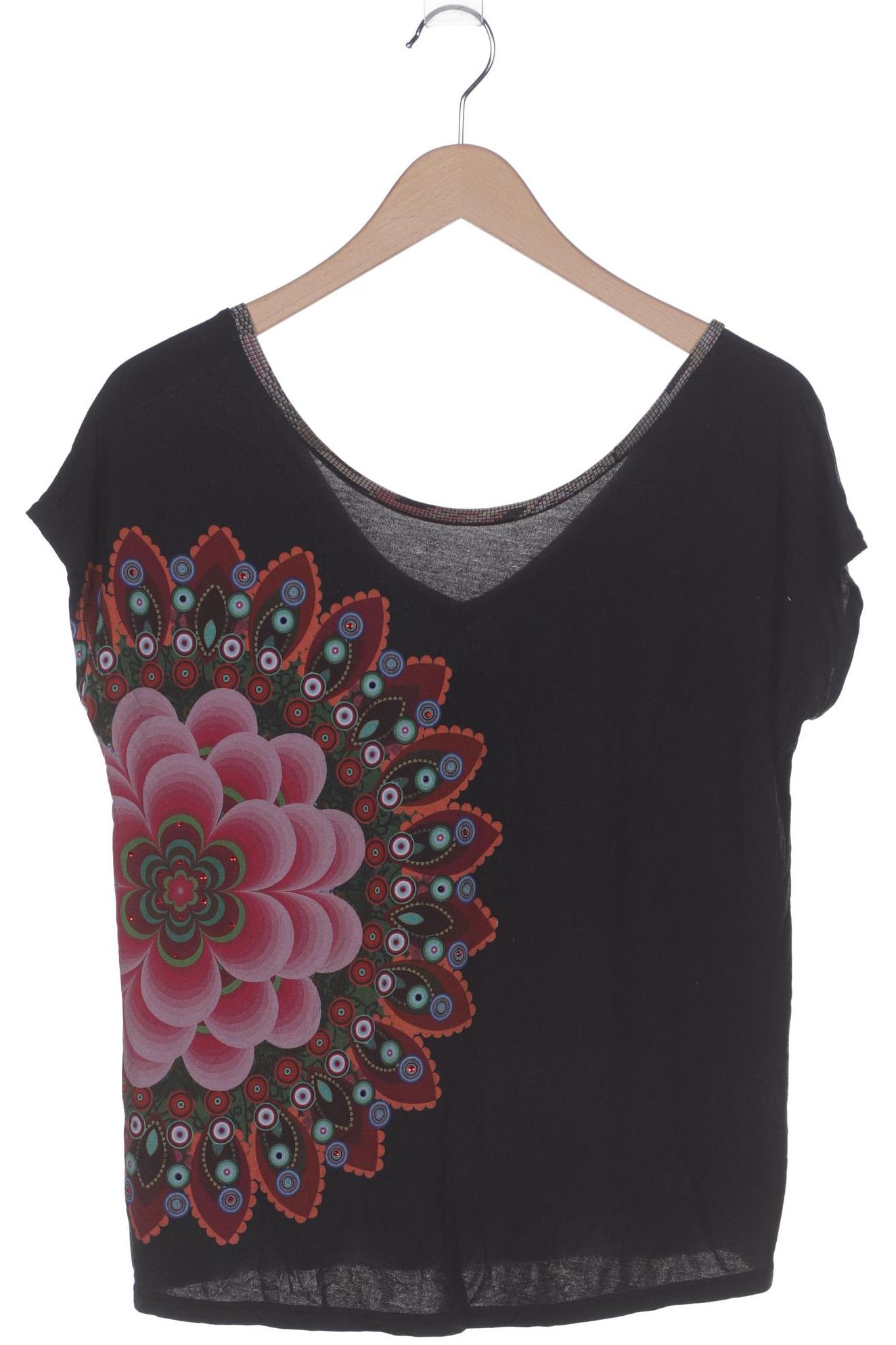 

Desigual Damen T-Shirt, schwarz, Gr. 38