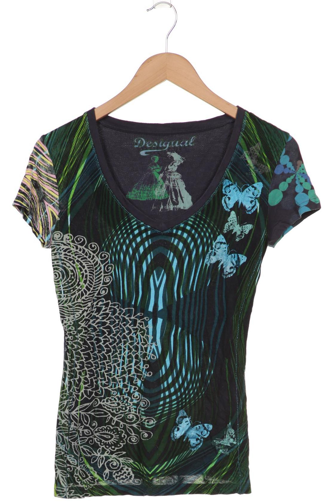 

Desigual Damen T-Shirt, marineblau, Gr. 38