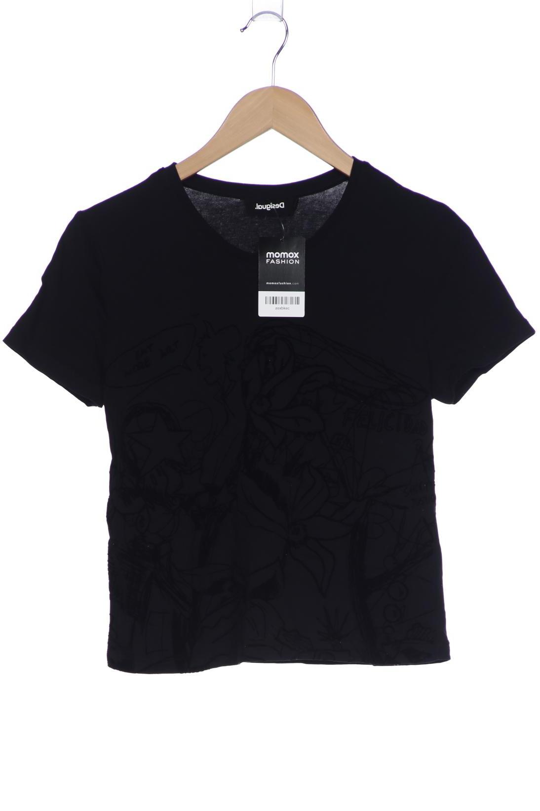 

Desigual Damen T-Shirt, schwarz, Gr. 44