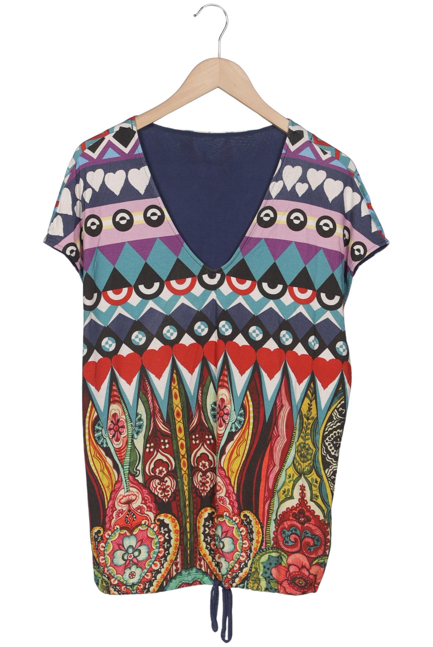 

Desigual Damen T-Shirt, mehrfarbig, Gr. 42