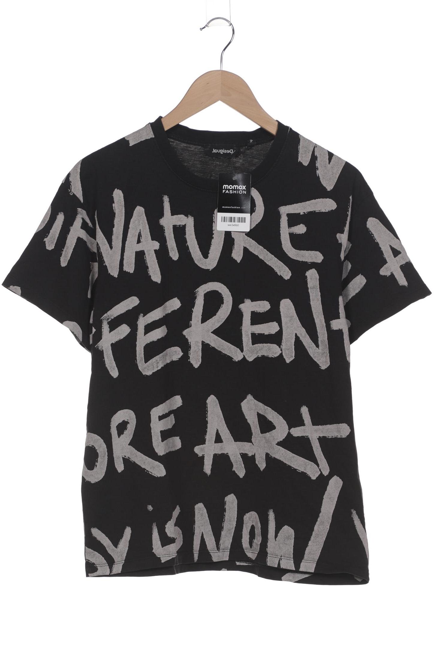 

Desigual Damen T-Shirt, schwarz, Gr. 36
