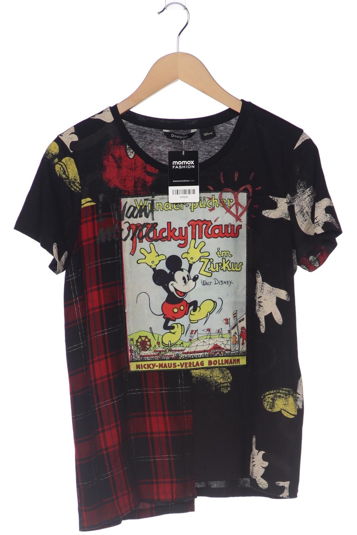 

Desigual Damen T-Shirt, schwarz, Gr. 38