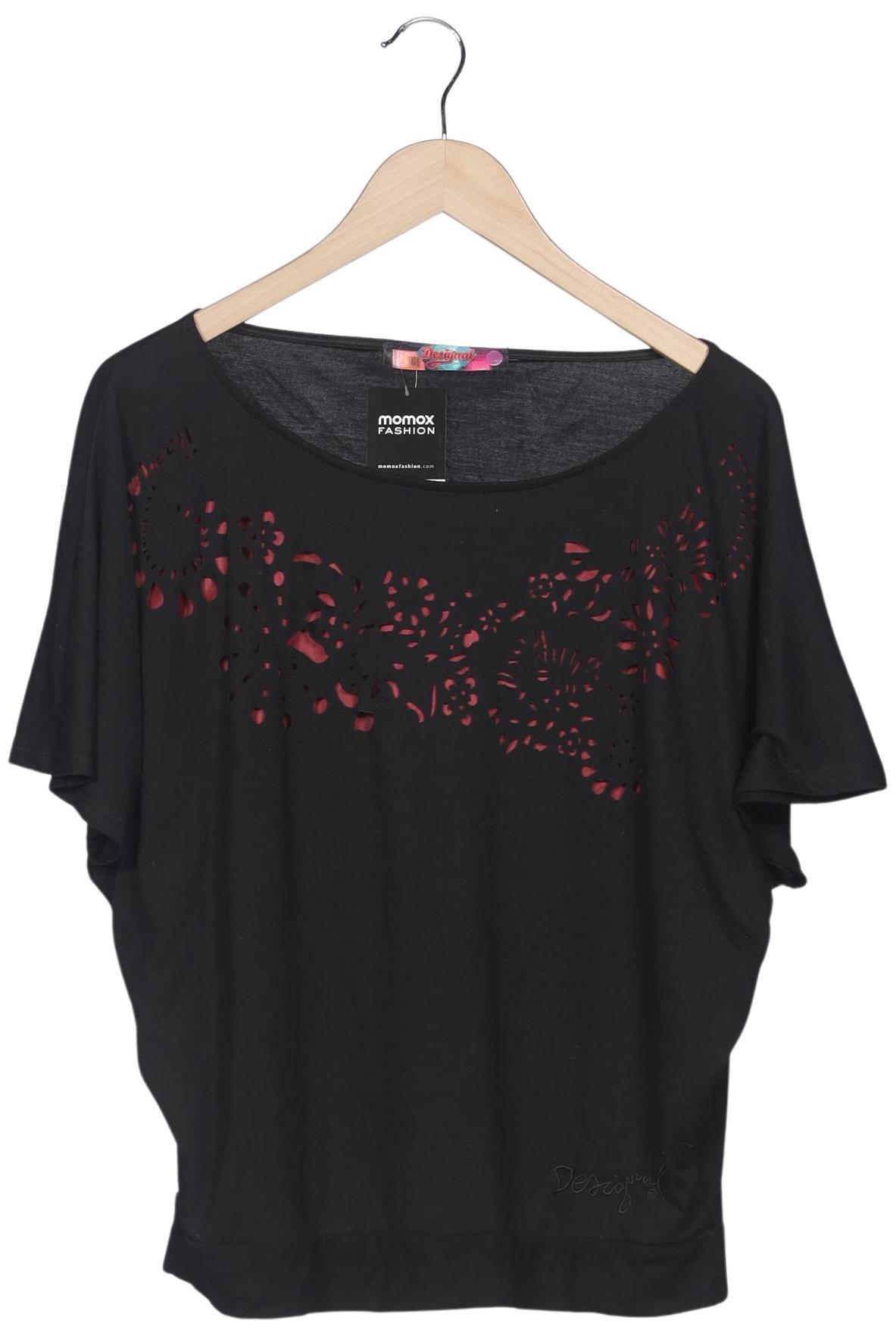 

Desigual Damen T-Shirt, schwarz, Gr. 42