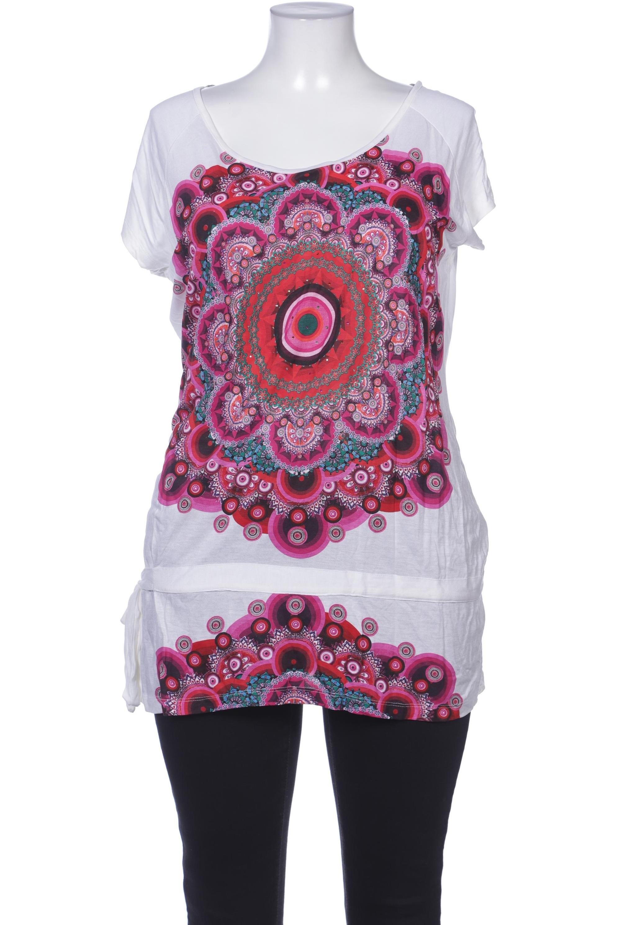 

Desigual Damen T-Shirt, mehrfarbig, Gr. 46