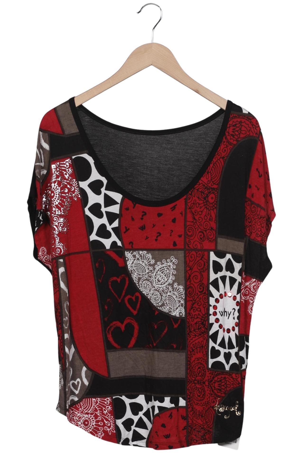 

Desigual Damen T-Shirt, mehrfarbig, Gr. 42