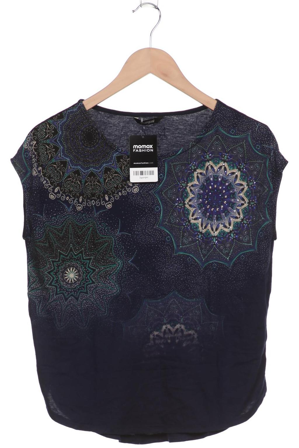 

Desigual Damen T-Shirt, marineblau, Gr. 38