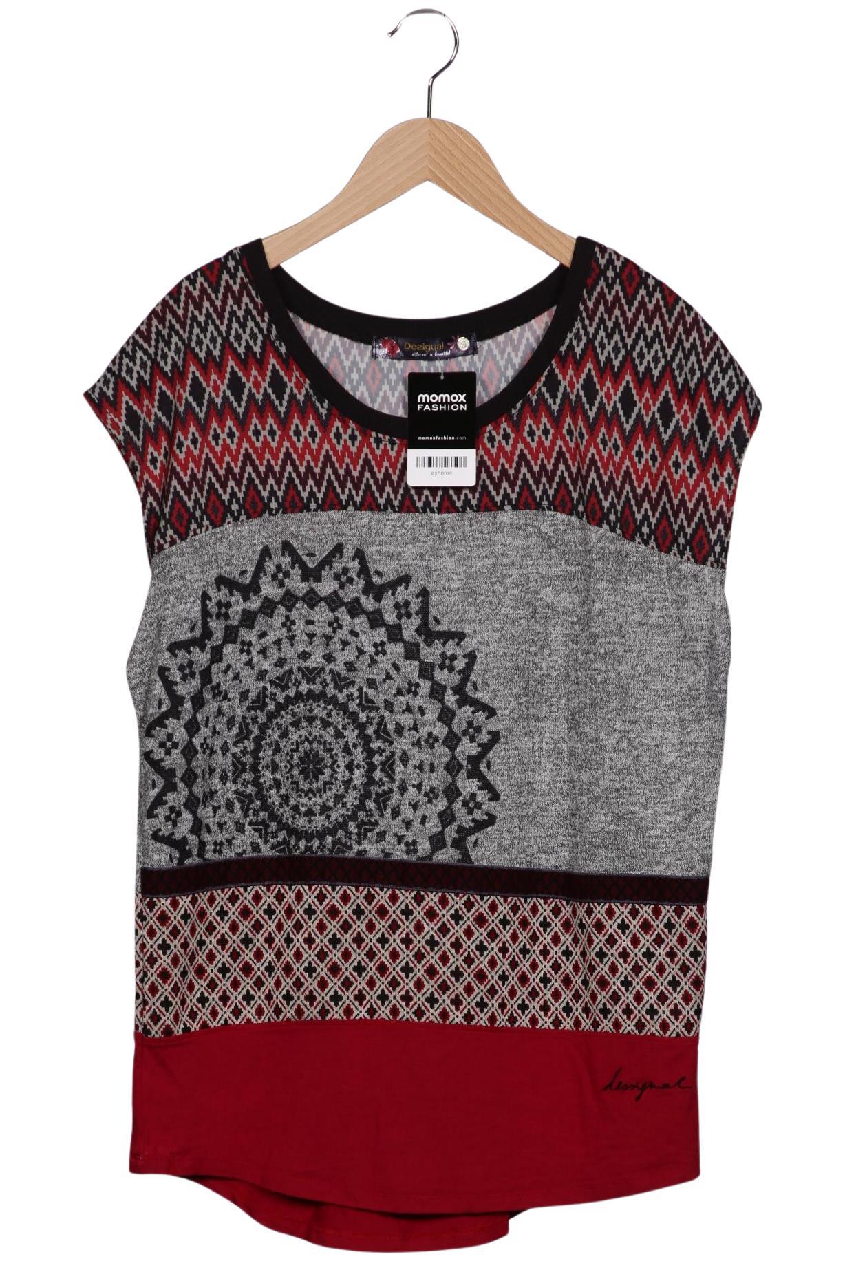 

Desigual Damen T-Shirt, grau, Gr. 36