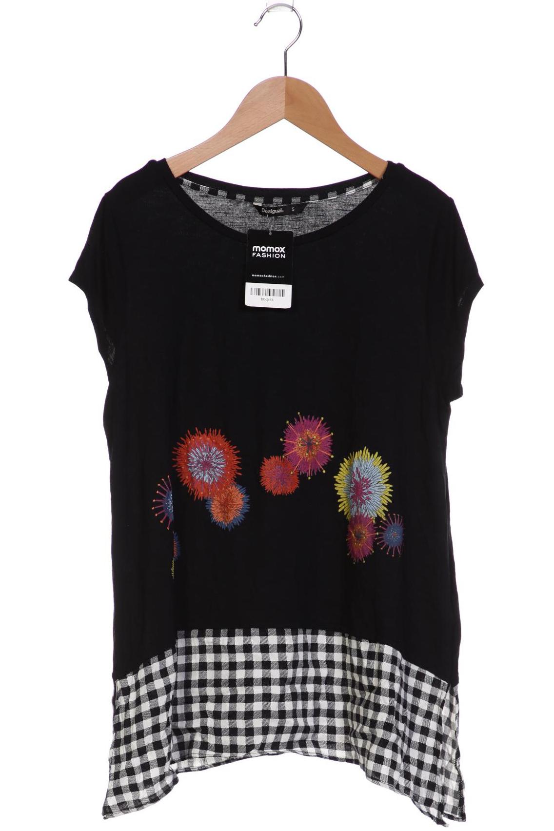 

Desigual Damen T-Shirt, schwarz, Gr. 36