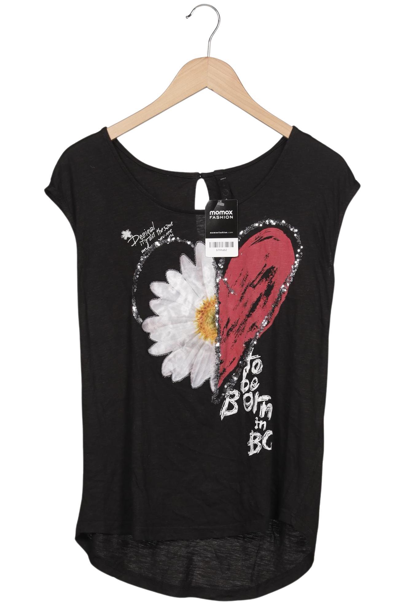 

Desigual Damen T-Shirt, schwarz, Gr. 42