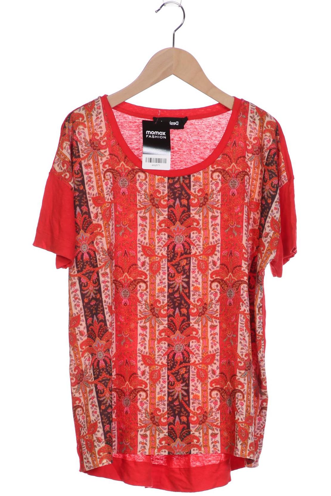 

Desigual Damen T-Shirt, rot, Gr. 38