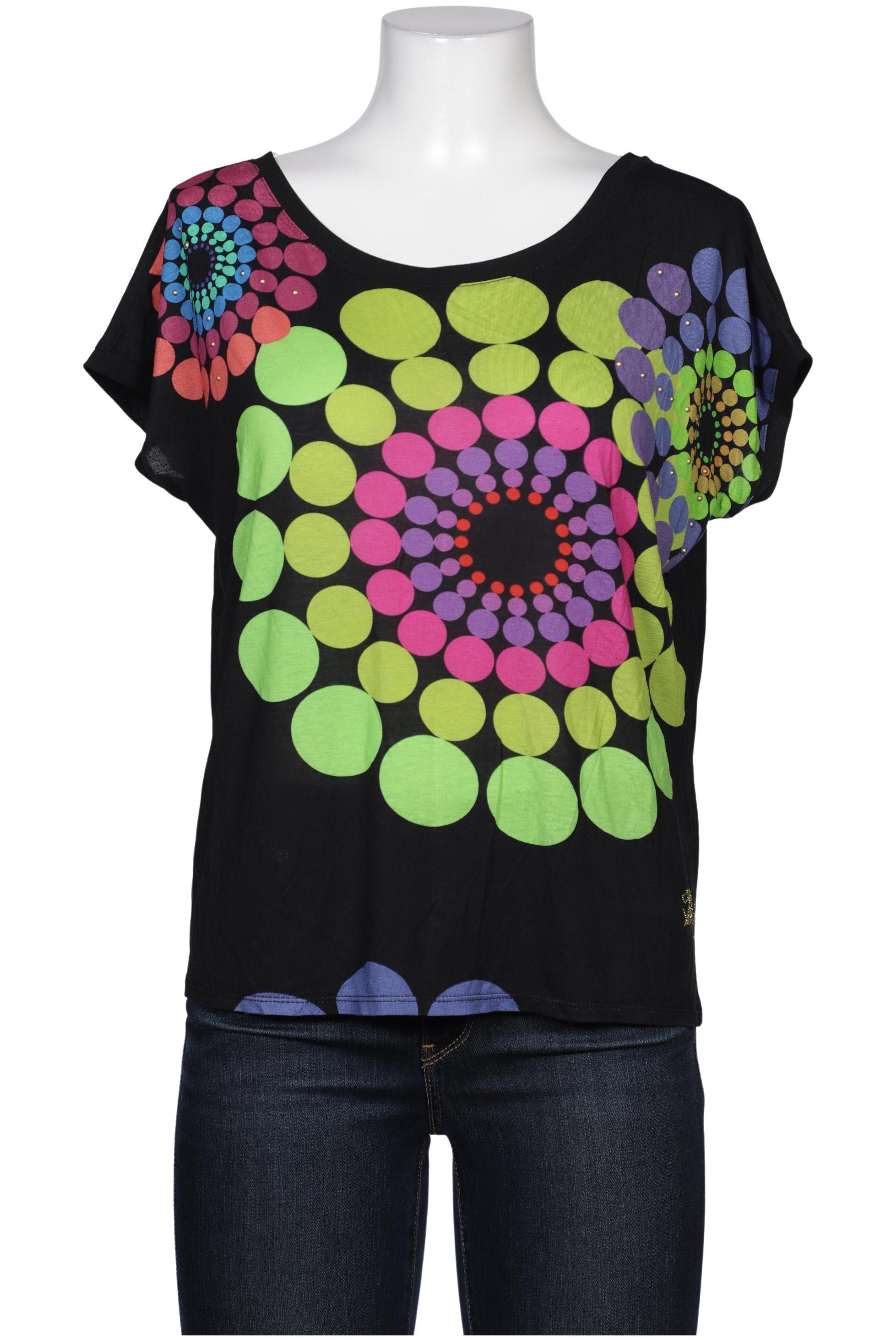 

Desigual Damen T-Shirt, mehrfarbig, Gr. 42