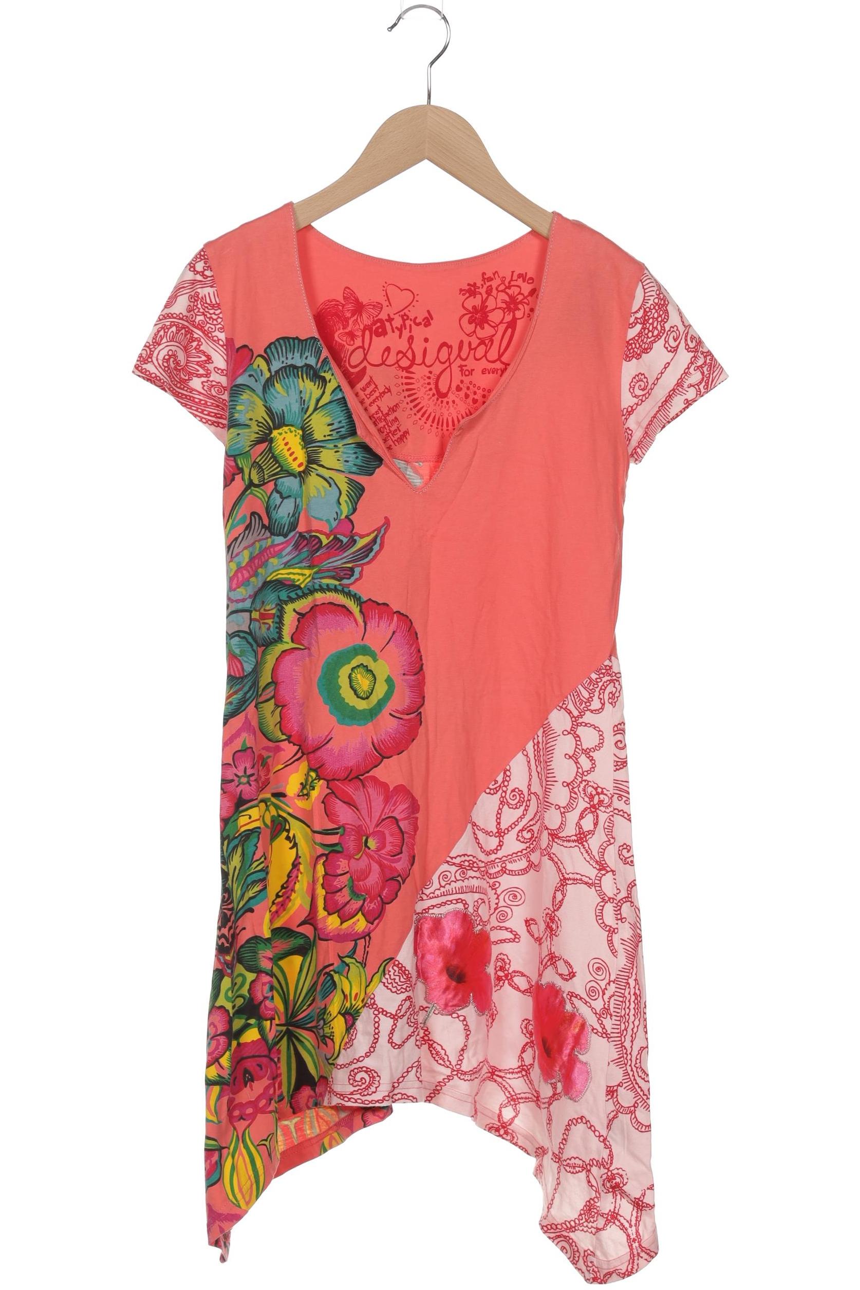 

Desigual Damen T-Shirt, orange, Gr. 38