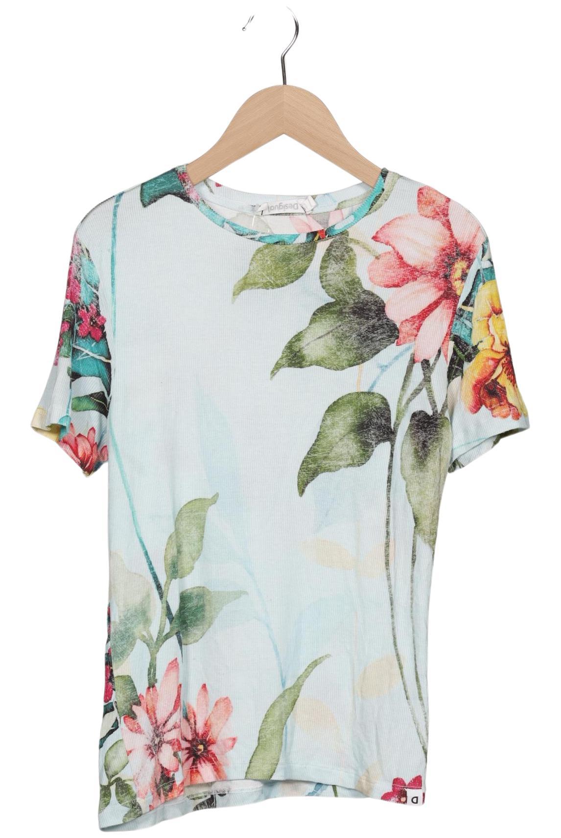 

Desigual Damen T-Shirt, mehrfarbig, Gr. 36