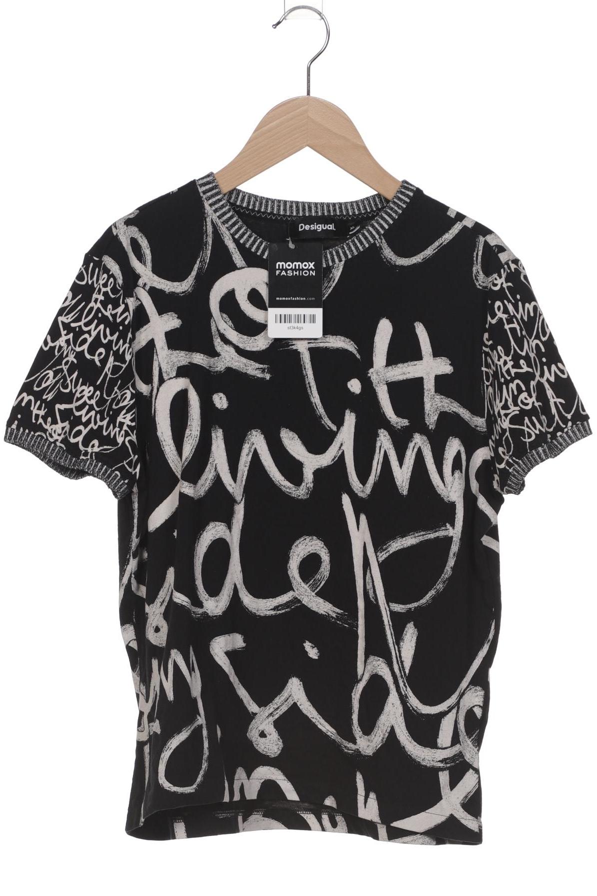 

Desigual Damen T-Shirt, schwarz, Gr. 44