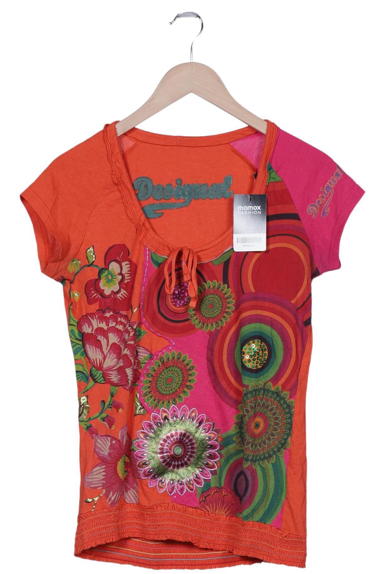 

Desigual Damen T-Shirt, rot, Gr. 42