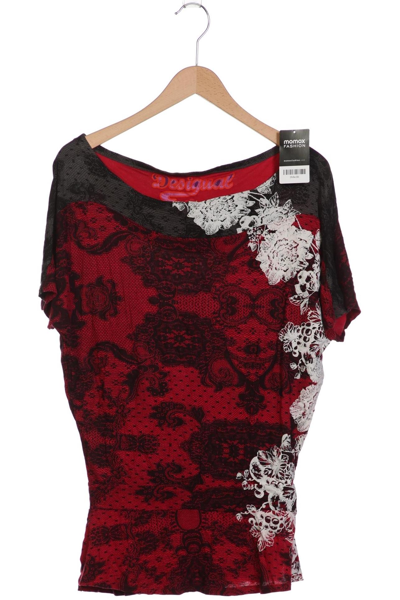 

Desigual Damen T-Shirt, rot, Gr. 36