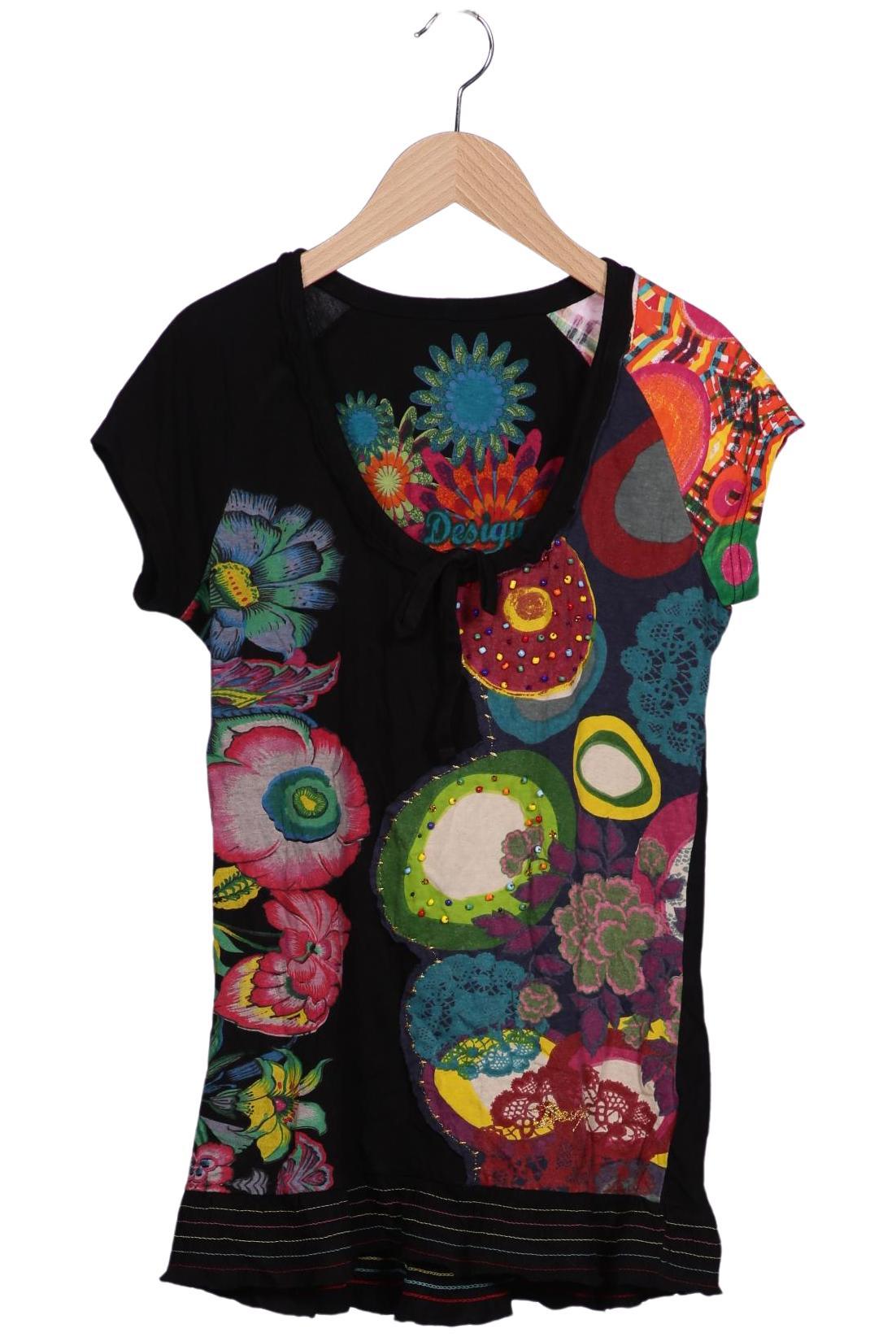 

Desigual Damen T-Shirt, mehrfarbig, Gr. 42