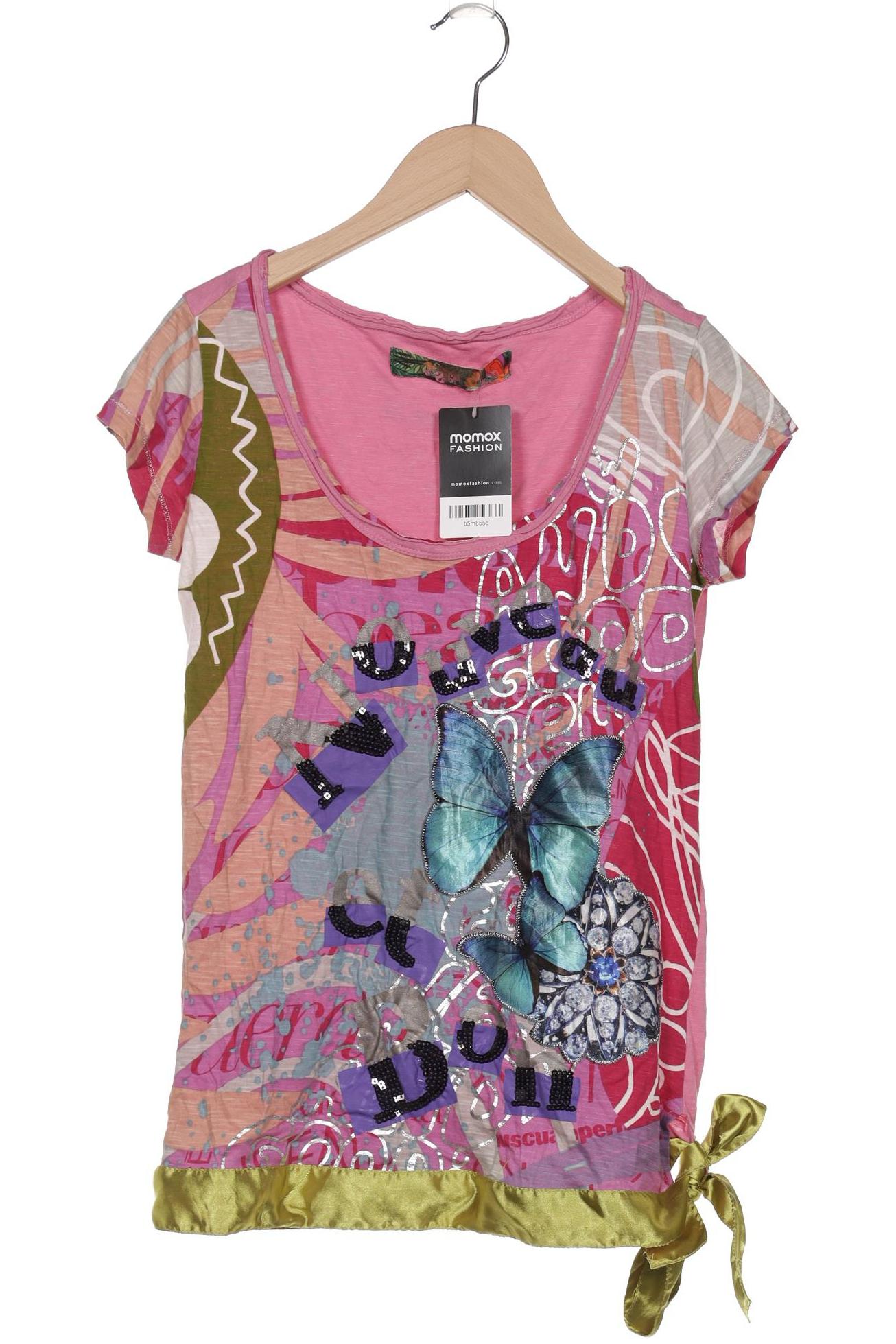 

Desigual Damen T-Shirt, mehrfarbig, Gr. 36