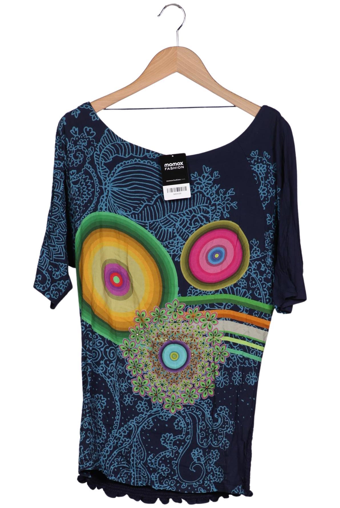 

Desigual Damen T-Shirt, marineblau, Gr. 38