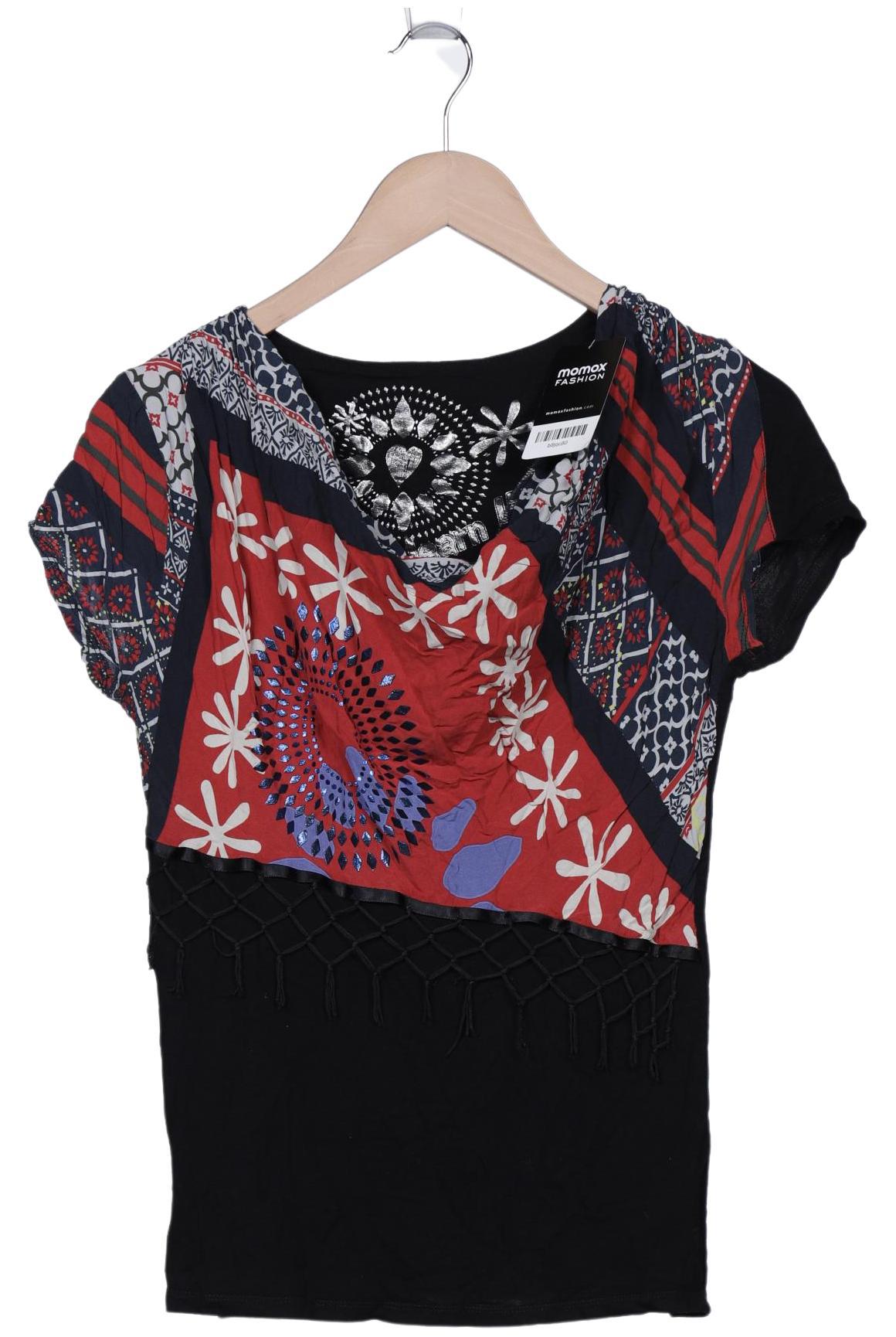 

Desigual Damen T-Shirt, schwarz, Gr. 38