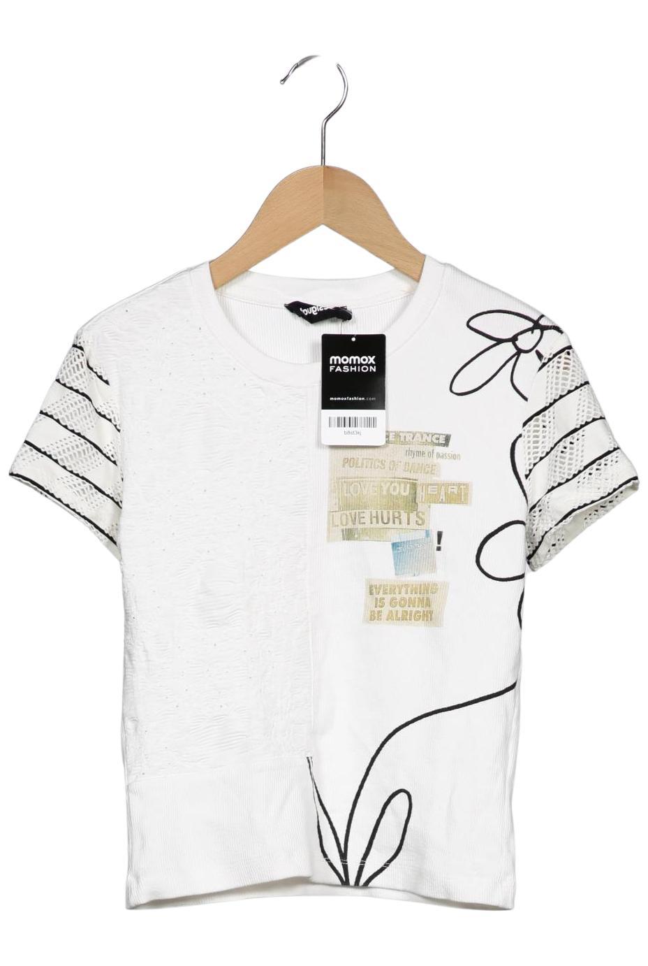 

Desigual Damen T-Shirt, weiß, Gr. 38