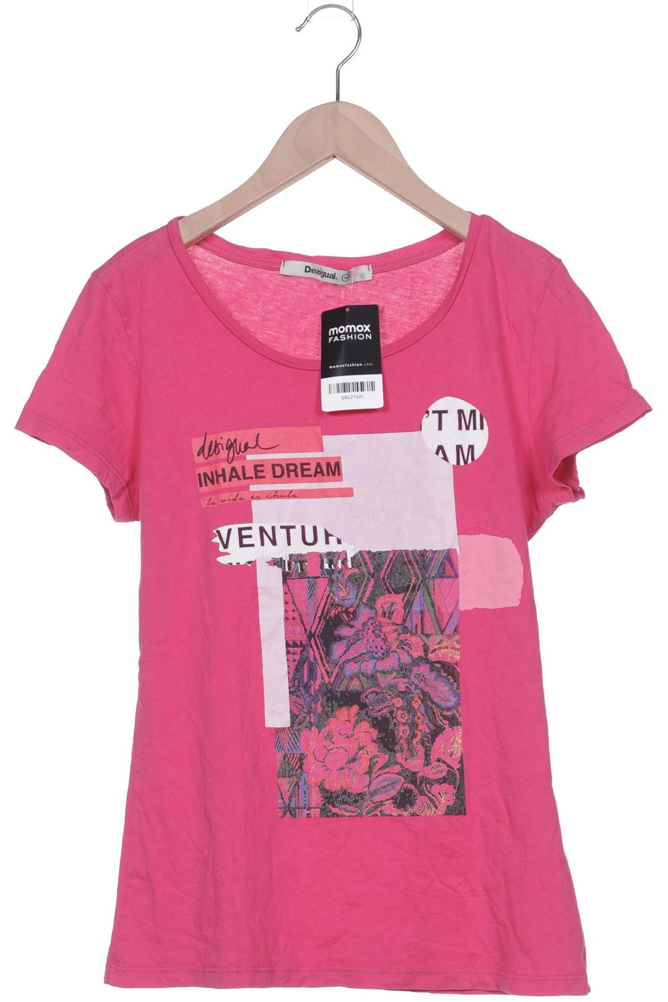 

Desigual Damen T-Shirt, pink, Gr. 38