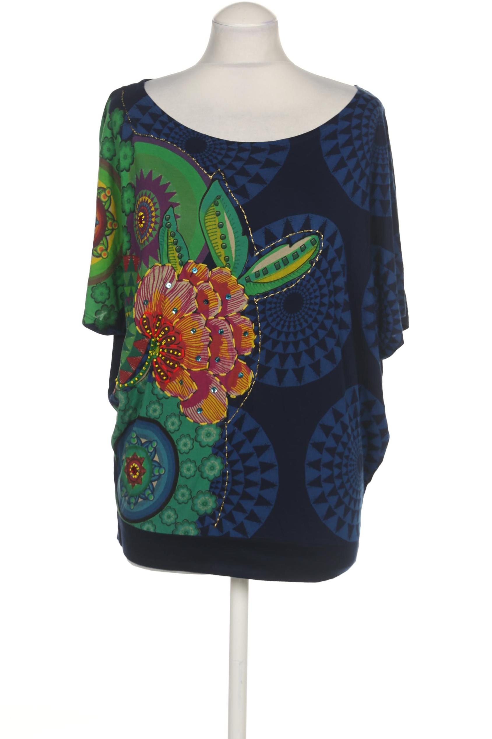 

Desigual Damen T-Shirt, marineblau, Gr. 36