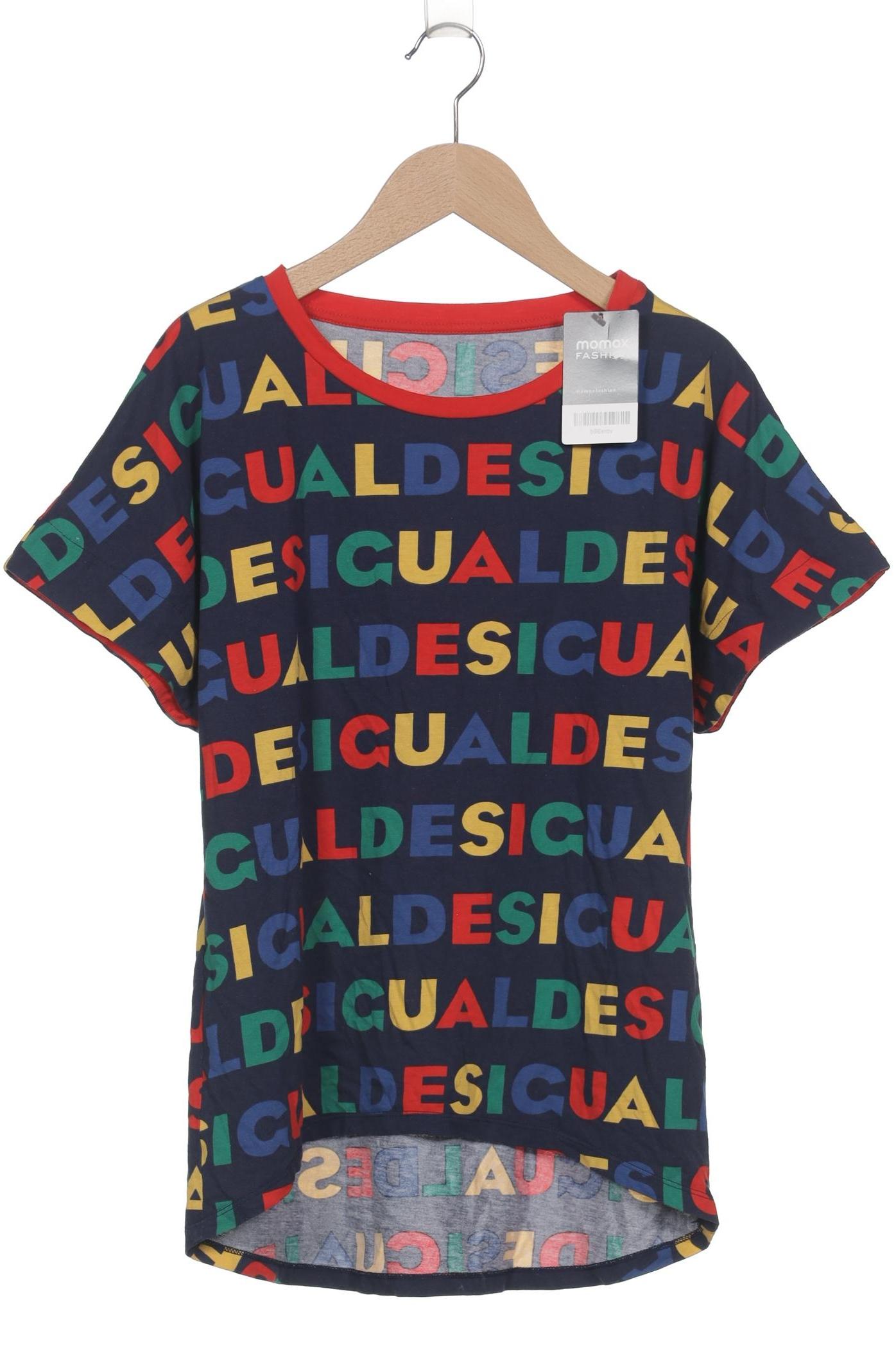 

Desigual Damen T-Shirt, marineblau, Gr. 36