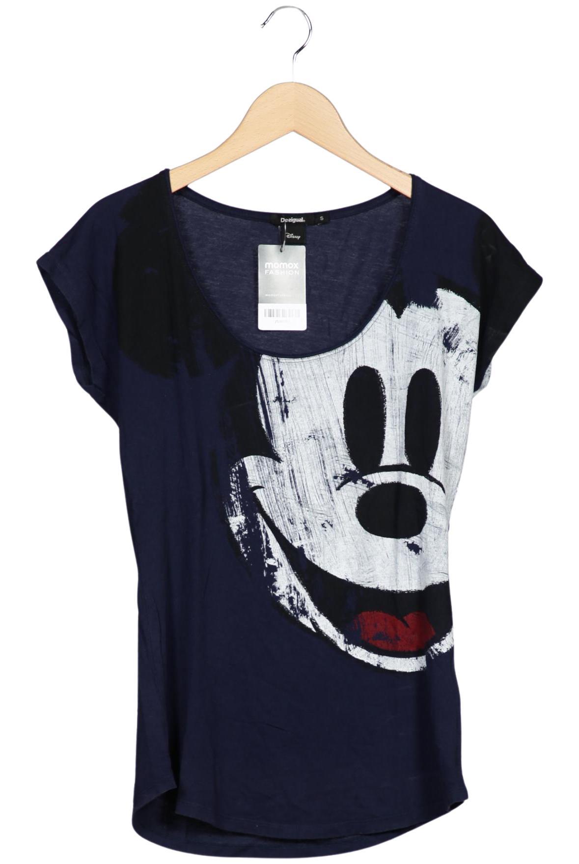 

Desigual Damen T-Shirt, marineblau, Gr. 36