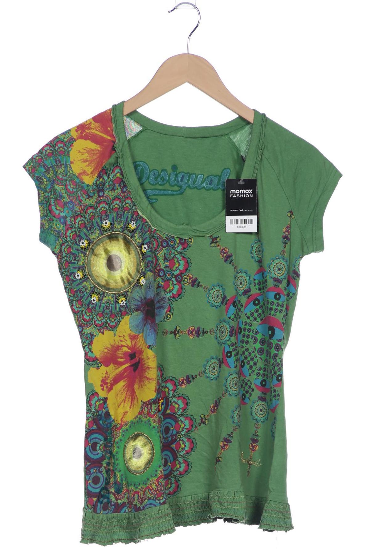

Desigual Damen T-Shirt, grün, Gr. 44