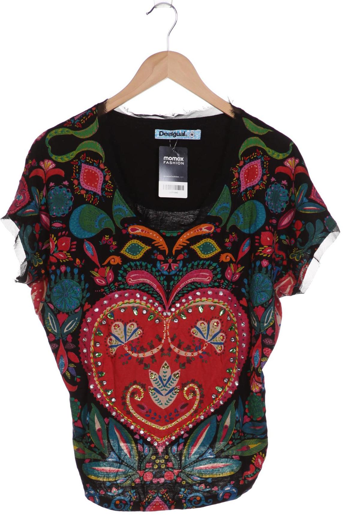 

Desigual Damen T-Shirt, schwarz, Gr. 38