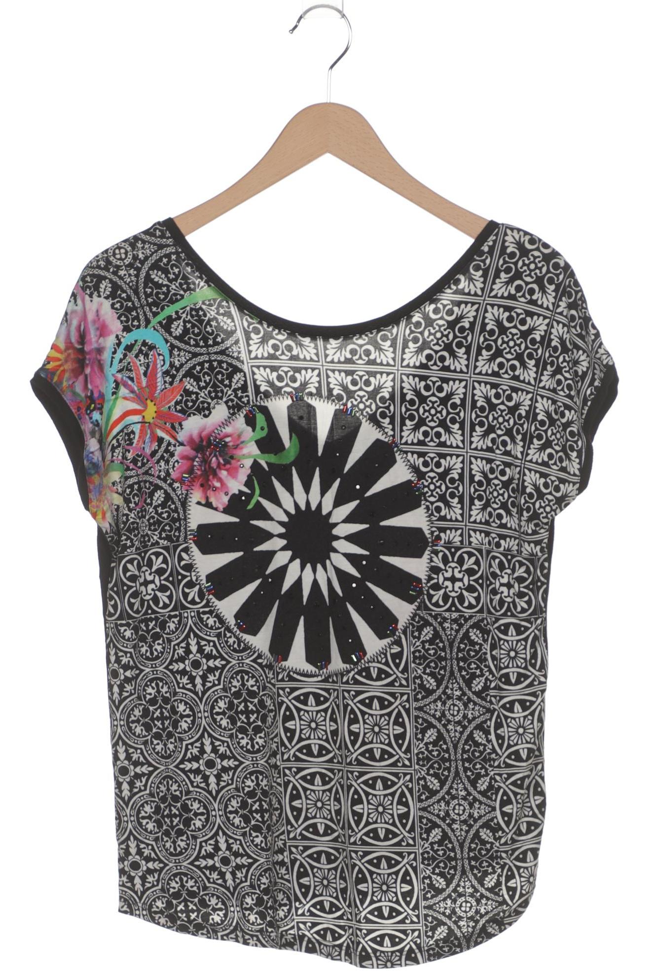 

Desigual Damen T-Shirt, schwarz, Gr. 36