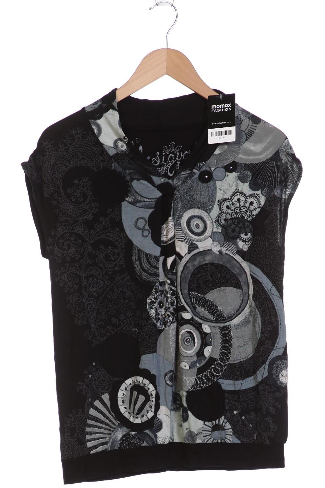 

Desigual Damen T-Shirt, schwarz