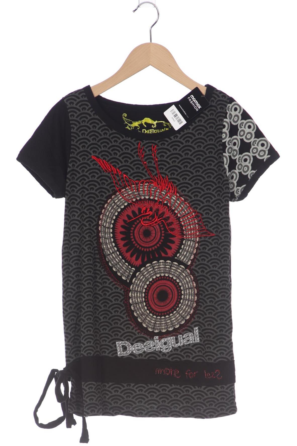 

Desigual Damen T-Shirt, schwarz, Gr. 42